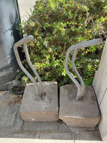 2 fietsenbeugels