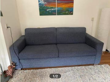 Gratis goeie blauwe bank