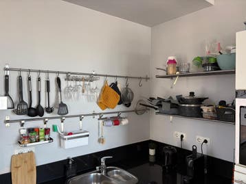 Pannenrekken, keukenrails / gratis af te halen