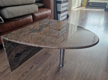 Hele mooie salontafel graniet natuursteen marmer