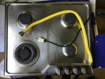 Gas kookplaat (M-System van Boretti)