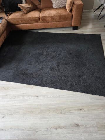 Zwart vloerkleed. Nog netjes!