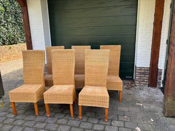 6 x eetkamerstoel.