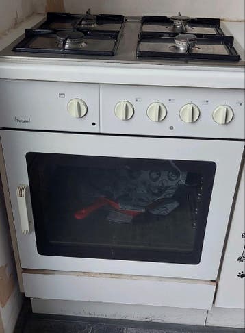 Gasfornuis met oven