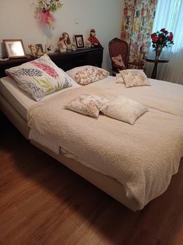 2x Elektrisch bedonderstel 90x200cm (gratis af te halen)