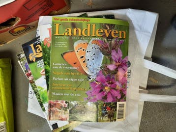 3 tassen met Landleven magazines