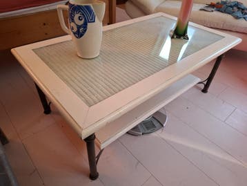 Bankstel plus salontafel plus burostoel