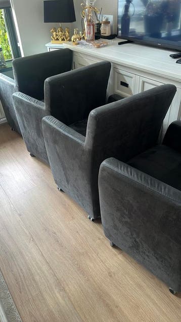 Fauteuil 4 stuks