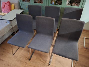 Eettafelstoelen 6 stuks