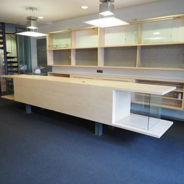 Toonbank voor winkel