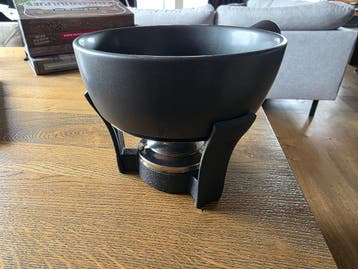 Gratis: Kaasfondue pan