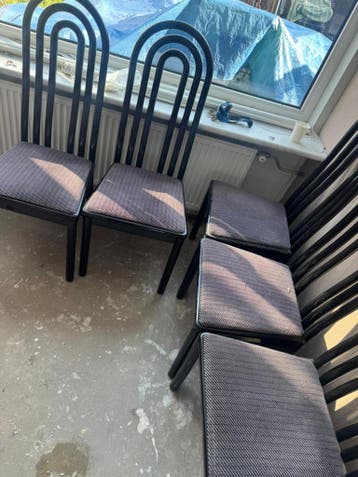 6 EETKAMERSTOELEN