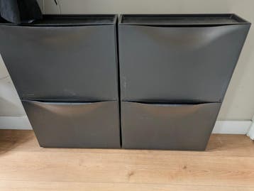 Gratis: 4x IKEA TRONES schoenenkastjes