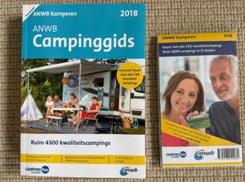 ANWB Campinggids 2018 + kaart