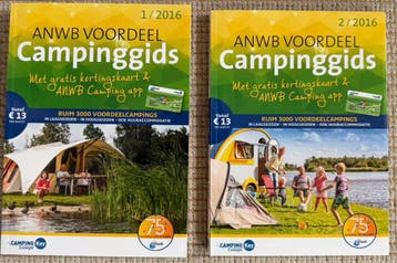 ANWB voordeel Campinggids 1/2016 + 2/2016