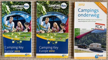 Camping Key Europe + kaart + KCK Campings onderweg (2012)