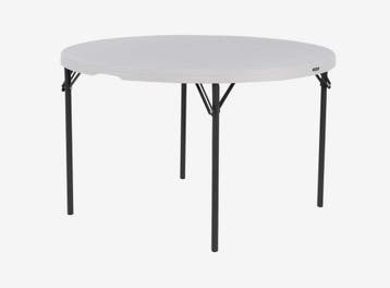Ronde vouwtafel 121 cm - Ideaal voor feesten en evenementen