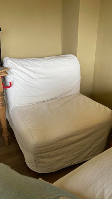 Slaapfauteuil IKEA Lycksele Lovas beige
