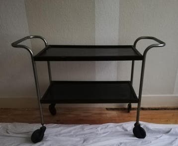 '50 jaren theewagen. Wie komt mij halen??