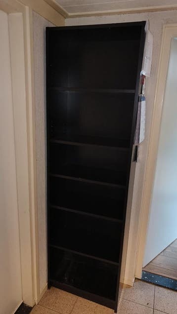 Ikea Boekenkast Billy (zwart)
