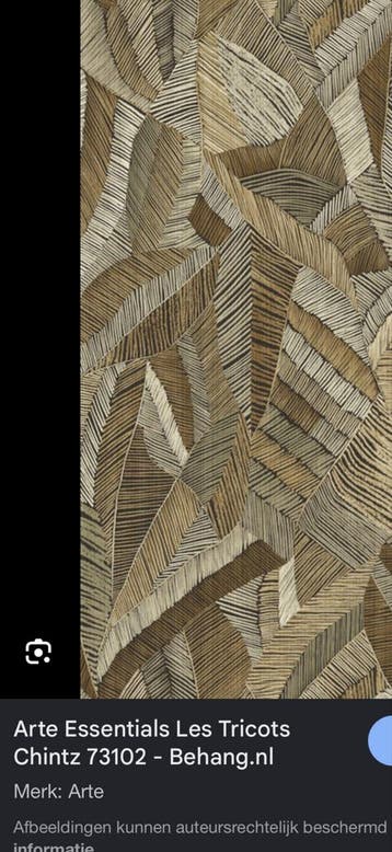 GEZOCHT Arte Les Tricots Chintz 37102 Behang - 10/11 m1