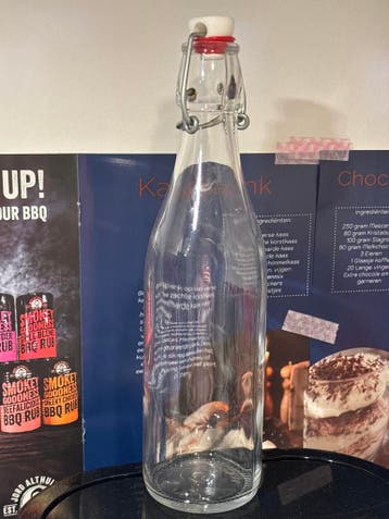 Glazen fles met beugelsluiting - Voorraadpot