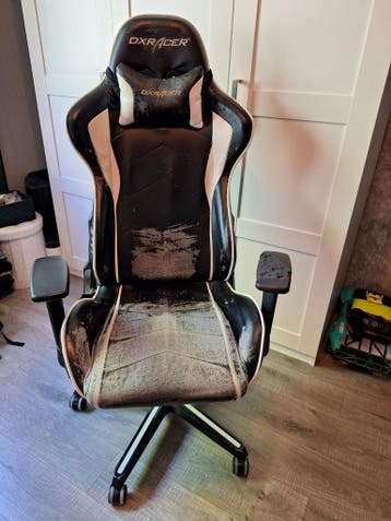 Gamestoel DXRacer Prince zwart - *GRATIS* ophalen