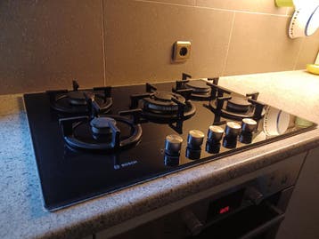 Gas inbouw kookplaat Bosch gratis afhalen