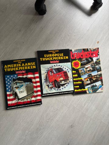 Truckstar Gouden Boeken: Amerikaanse & Europese Truckmerken