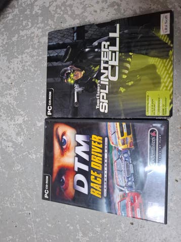 Gratis Splinter Cell & DTM Race Driver PC CD-ROM