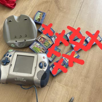 LeapFrog Leapster L-Max met Docking Station en Spellen