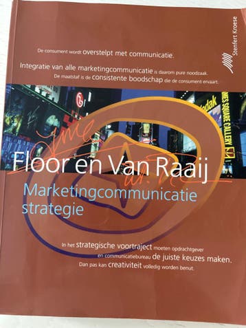 W.F. van Raaij - Marketingcommunicatiestrategie