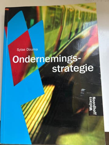 S. Douma - Ondernemingsstrategie