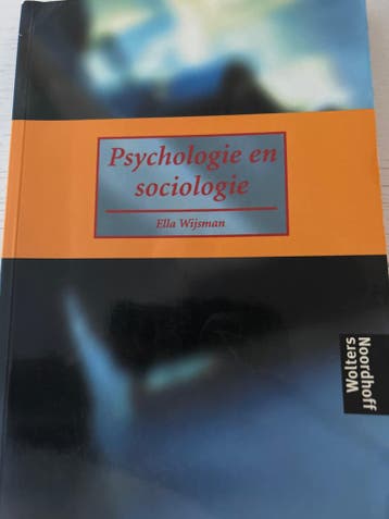 E. Wijsman - Psychologie en sociologie