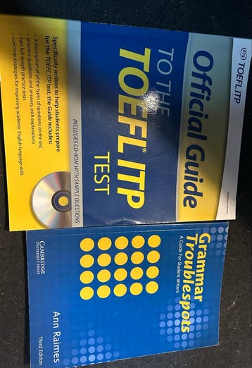 TOEFL ITP Official Guide & Grammar Troublespots Boeken