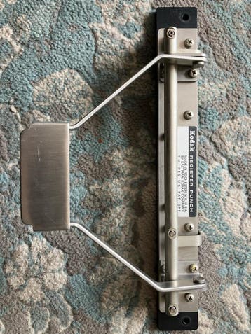 GRATIS Vintage Kodak Register Punch - Fotografie Accessoire