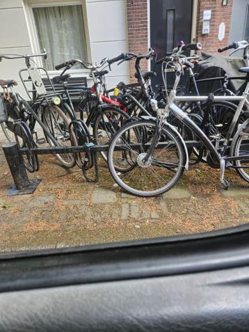 Gratis haal ik u Oude fietsen op