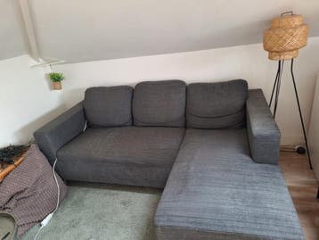 Gratis bank!!! 2 mtr breed. Chaise longue. 1.30 lang.