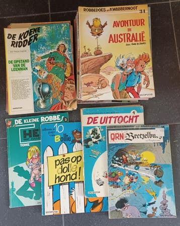 Stapel stripboeken