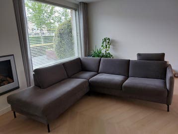 Hoekbank Grijs