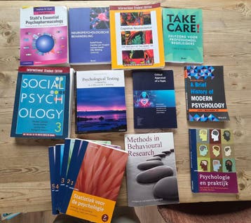 Psychologie studieboeken - Diverse onderwerpen