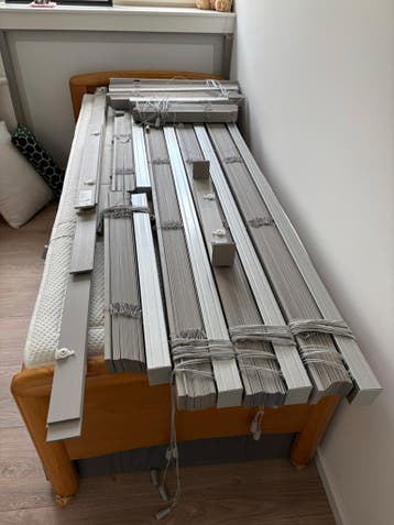 GRATIS OPHALEN: Bamboe jaloezieën 50mm (diverse maten)