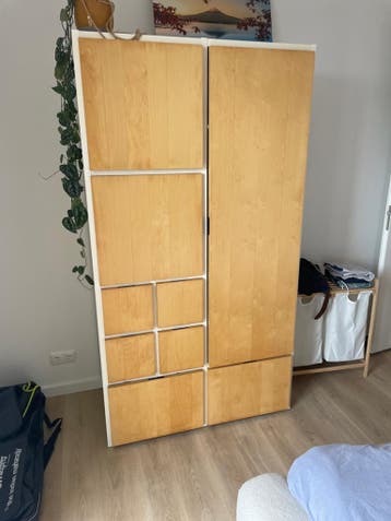 IKEA Rakke kledingkast met lades en deuren