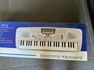Electronic keyboardspeler