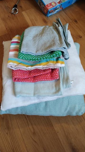 Kussens met paar extra slopen gratis