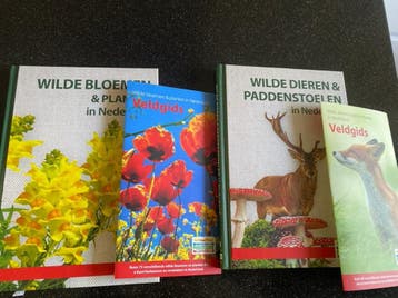Veldgidsen: Wilde Bloemen & Planten, Dieren & Paddenstoelen