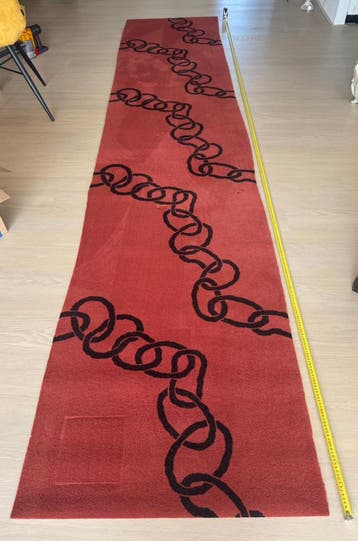 Vloerbedekking strook 400x85cm