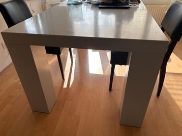 Moderne eettafel, grijs rechthoekig