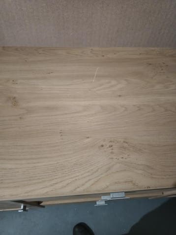 Eikenhouten look dressoir met lades en deuren
