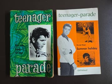 2 boekjes Teenager Parade (vroege jaren '60) Cliff Richard